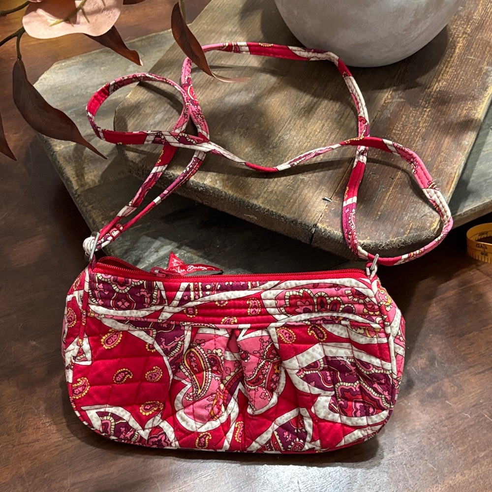 Vera Bradley -Rosey Posie Frannie Bag